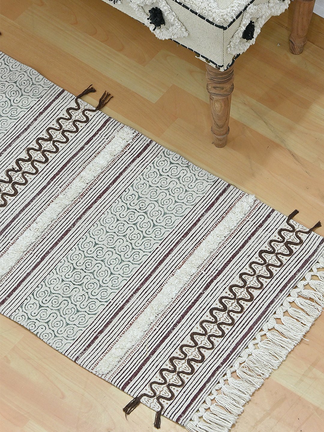 JEFFREY - BLOCK PRINTED FLOOR RUNNER - ART AVENUE