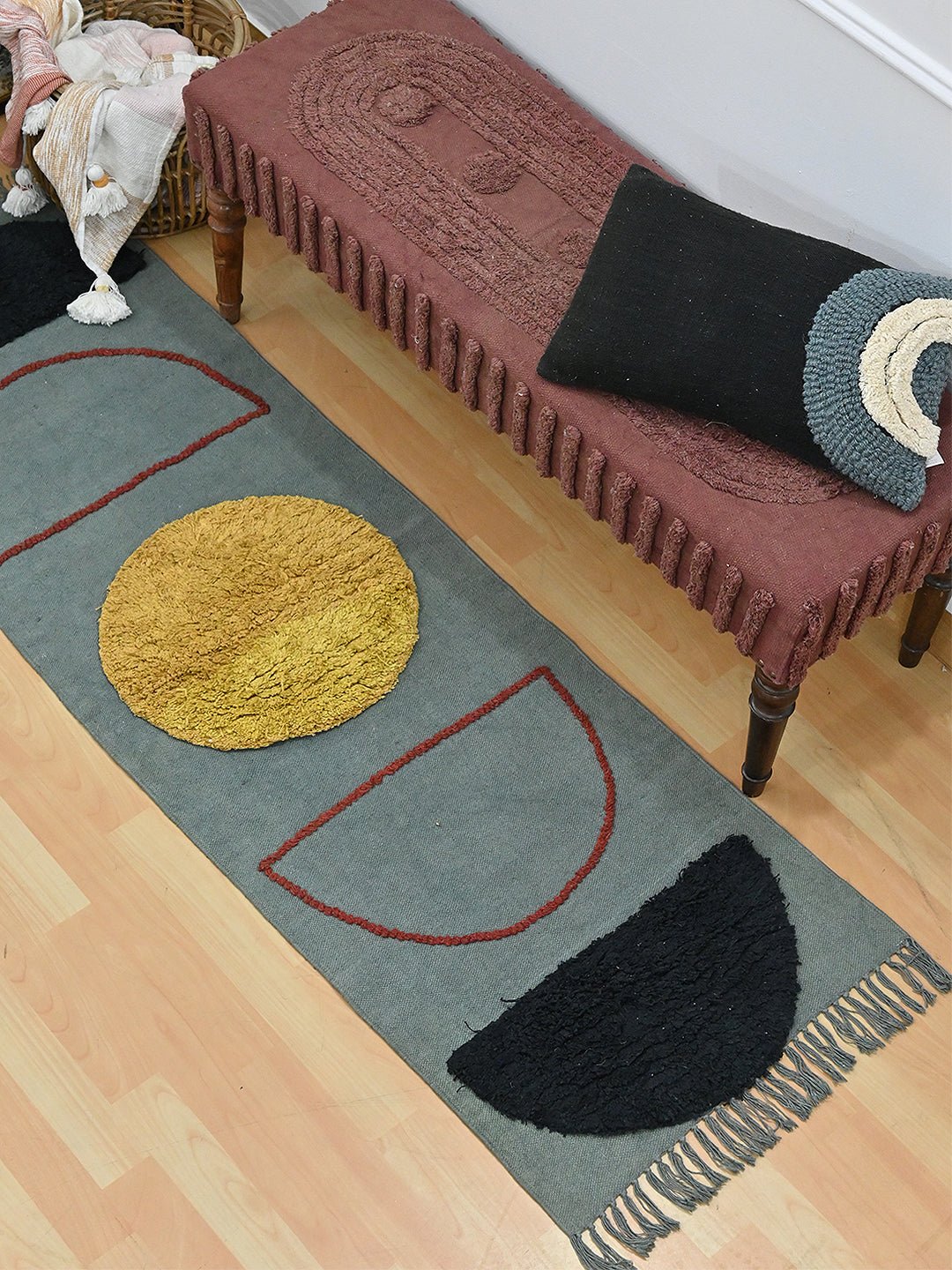 JULIA - COTTON TUFTED RUNNER - ART AVENUE