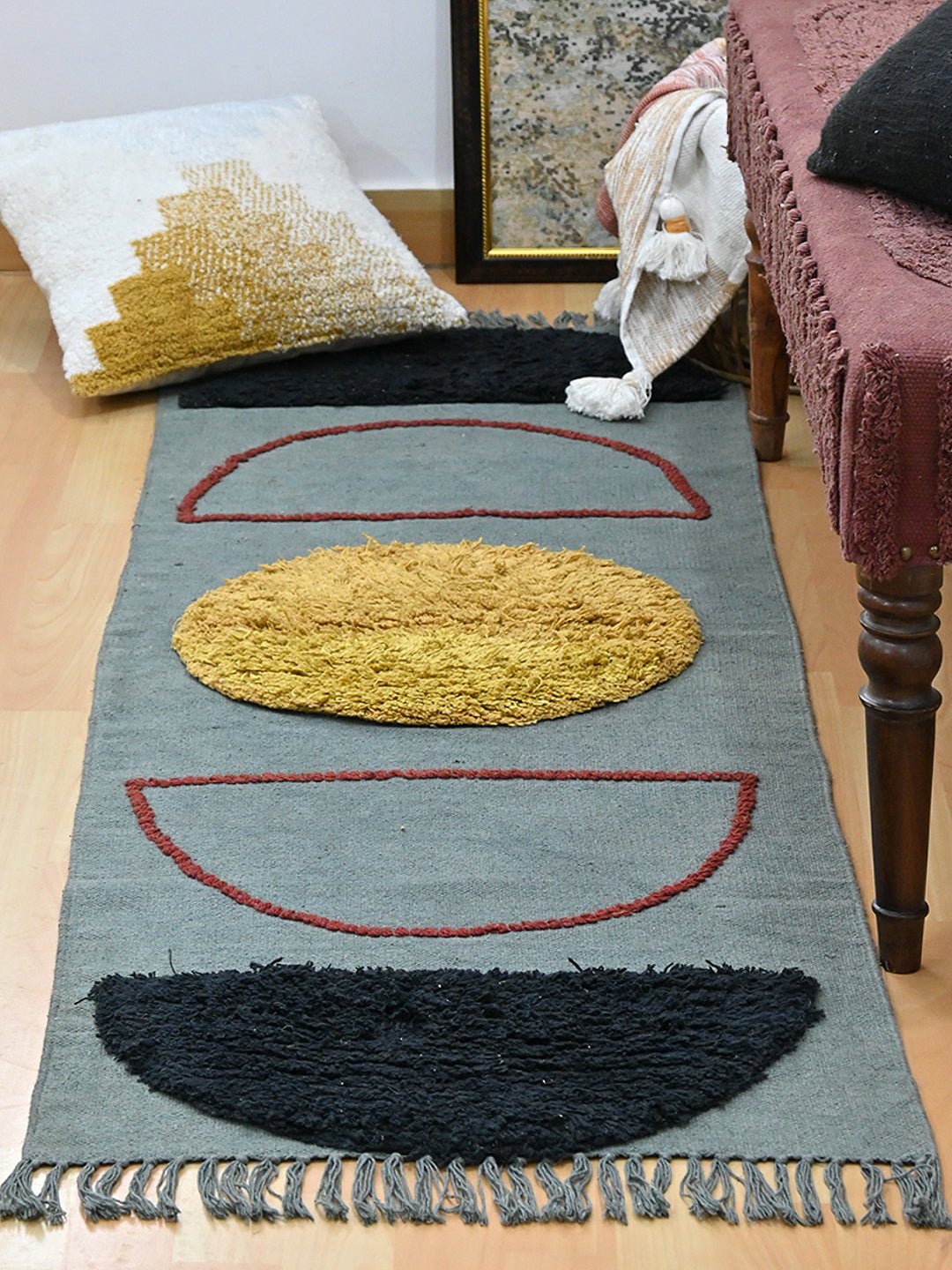 JULIA - COTTON TUFTED RUNNER - ART AVENUE