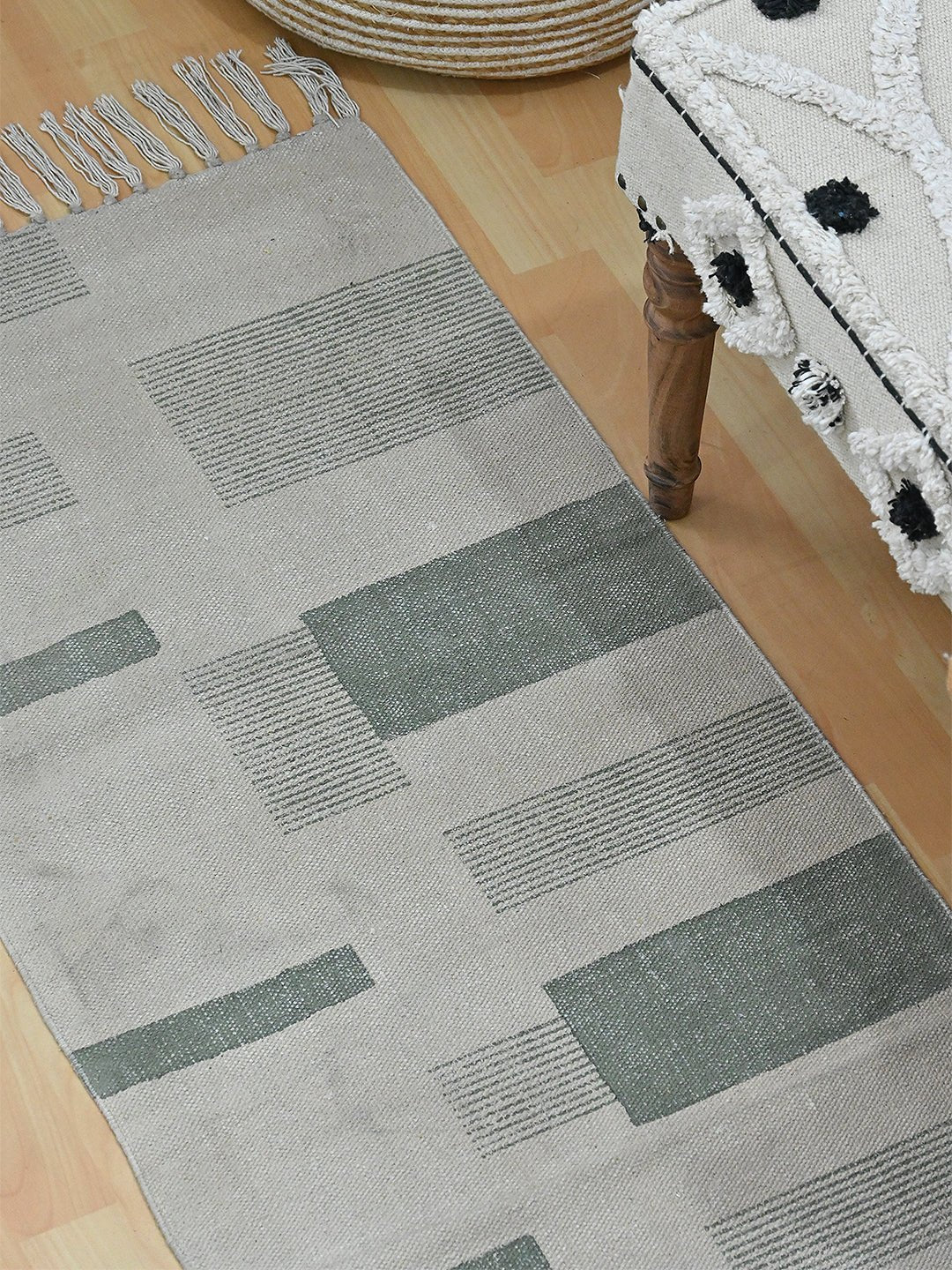 HANNAH - BLOCK PRINTED FLOOR RUNNER - ART AVENUE