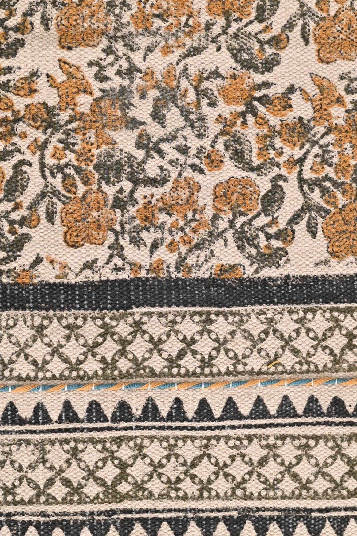 AMELIA - BLOCK PRINTED FLOOR RUNNER - ART AVENUE