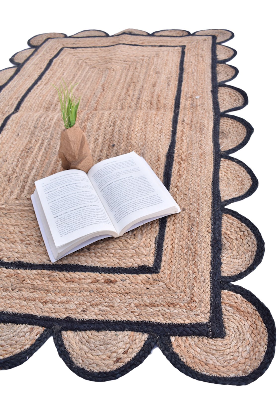 Belem braided rug — texture detail — Art Avenue