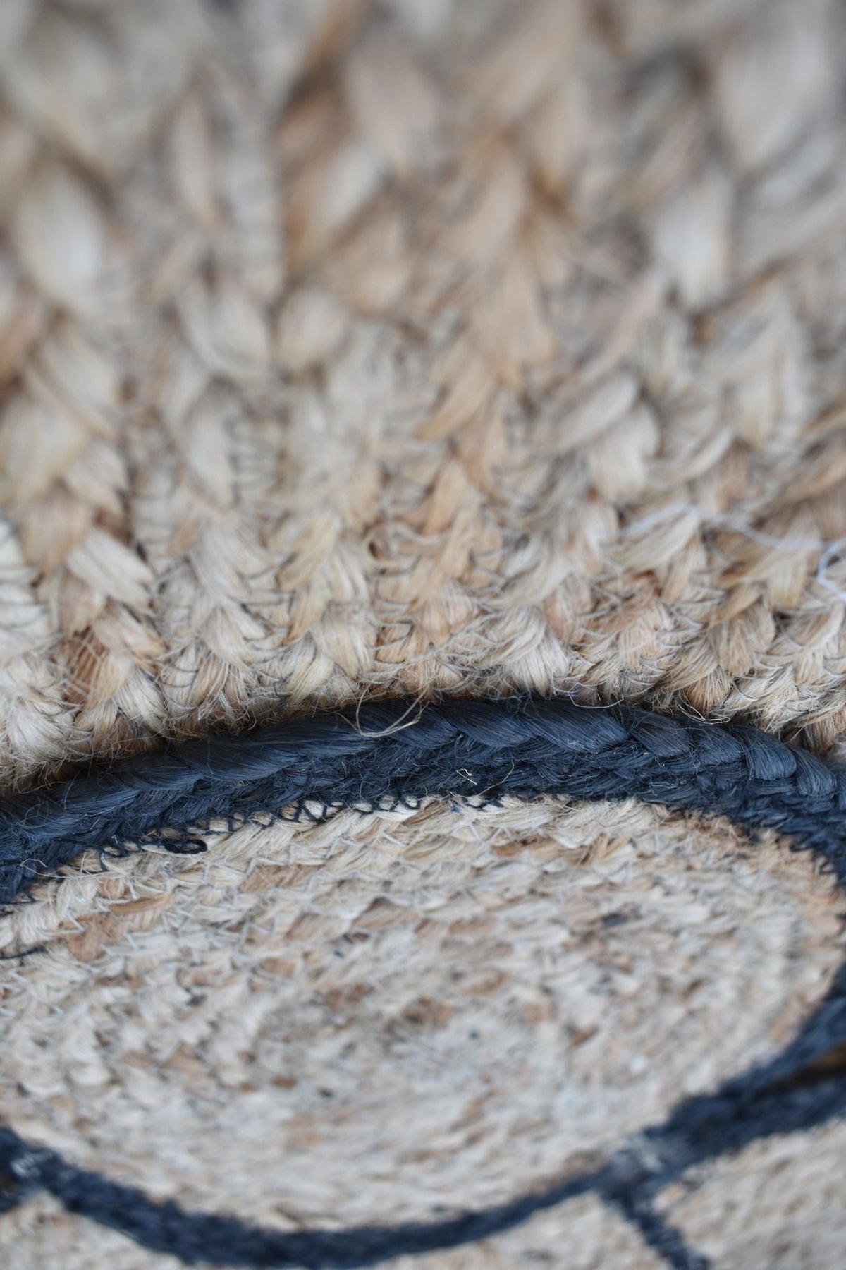 Belem braided rug room setting — Art Avenue
