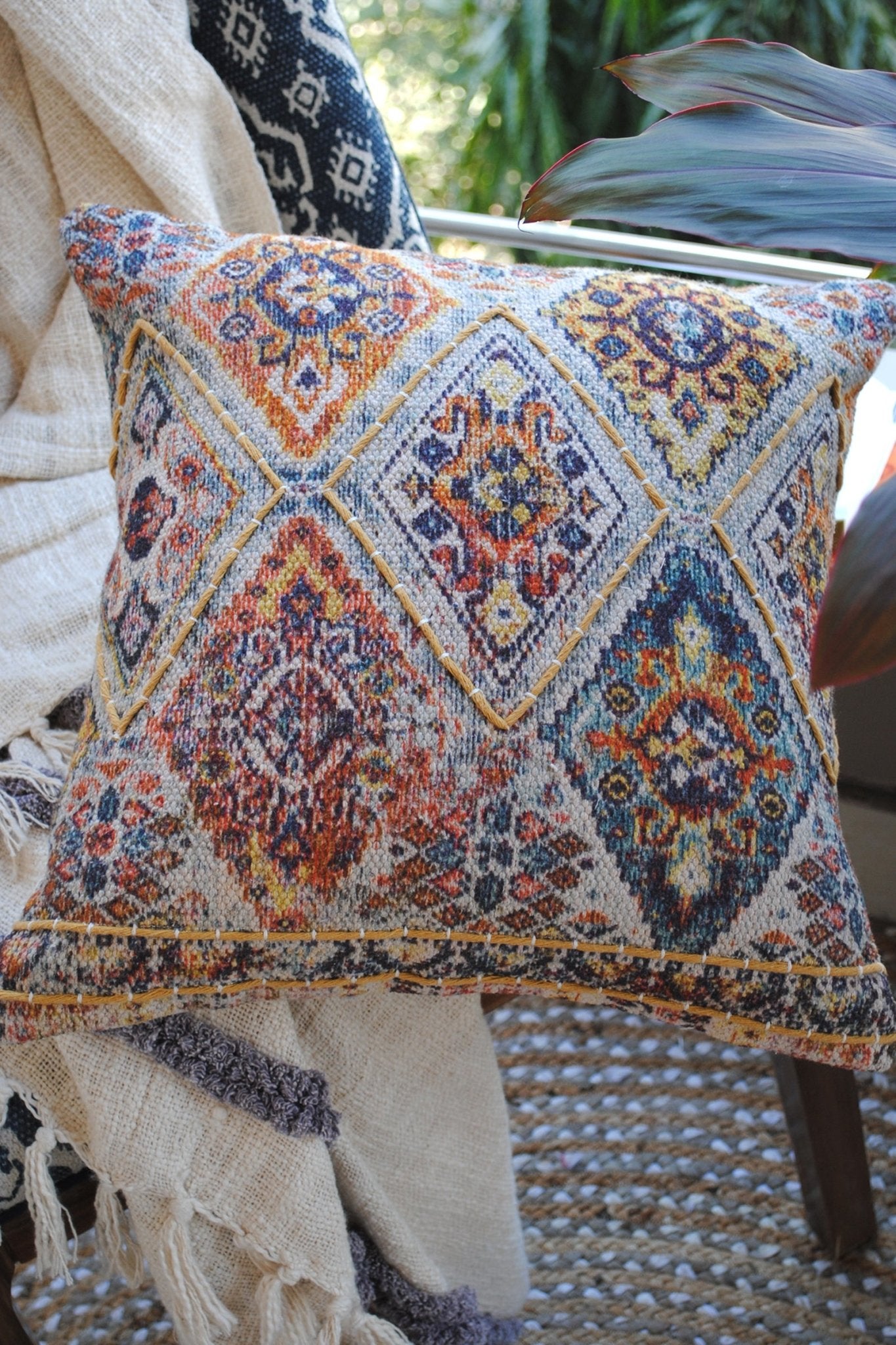 BENEBY - SQUARE CUSHION COVER - ART AVENUE