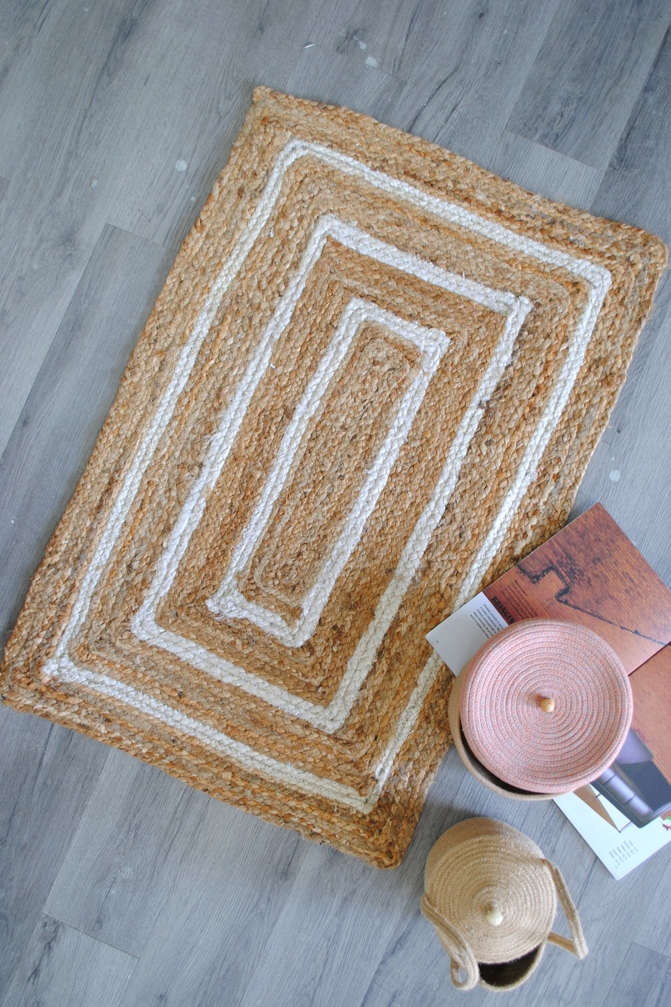 Breton braided jute rug — Art Avenue