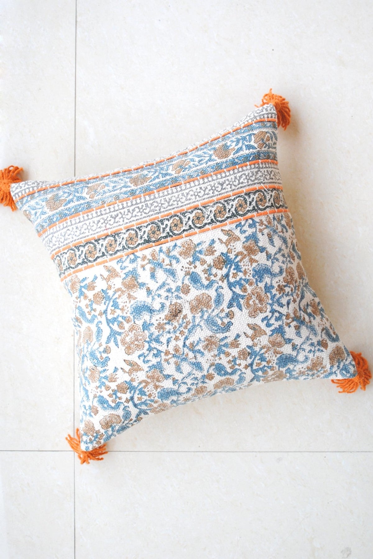 CLARKIA - SQUARE CUSHION COVER - ART AVENUE