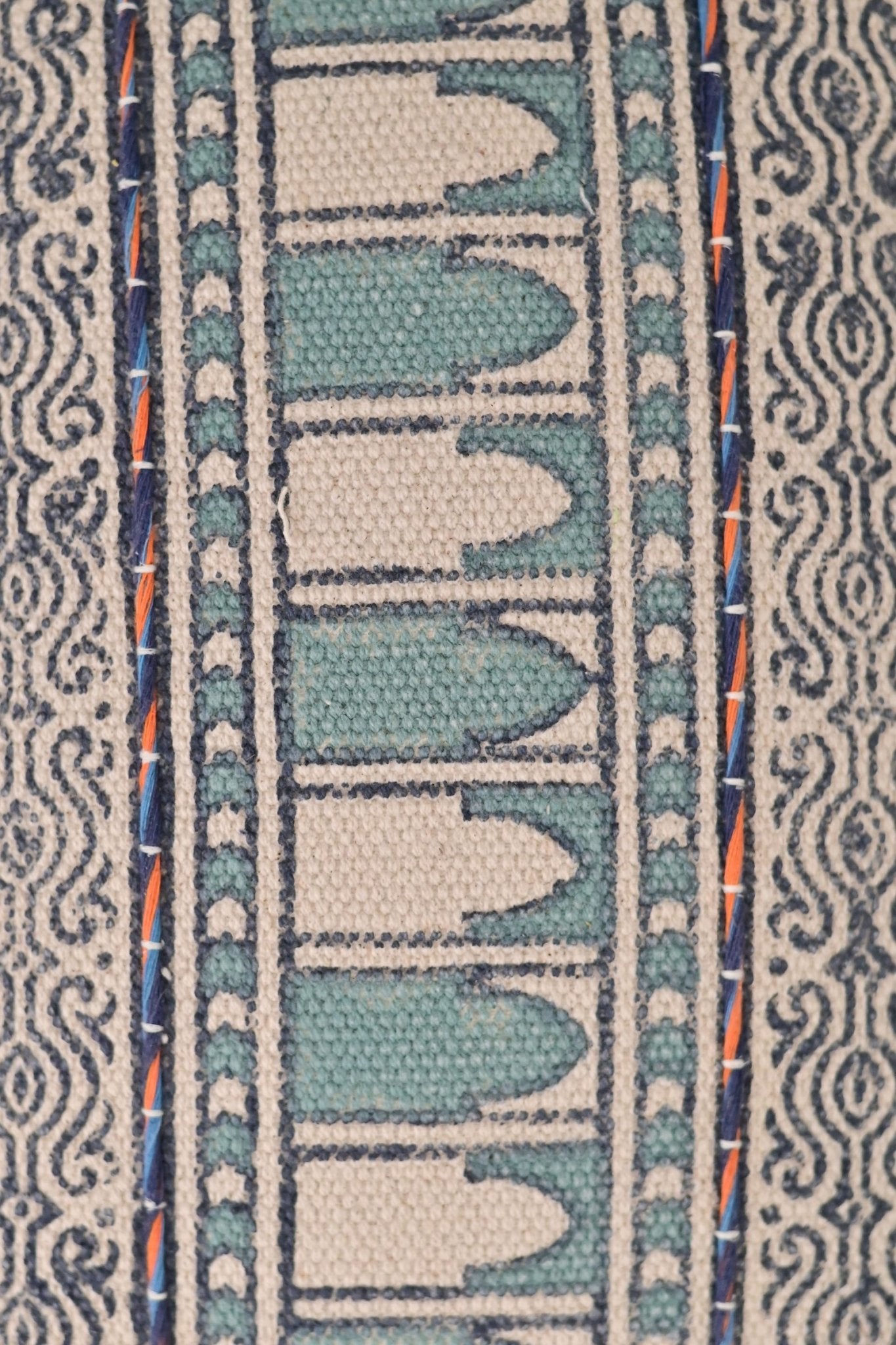 CLYDE - LUMBAR CUSHION COVER - BLUE - ART AVENUE