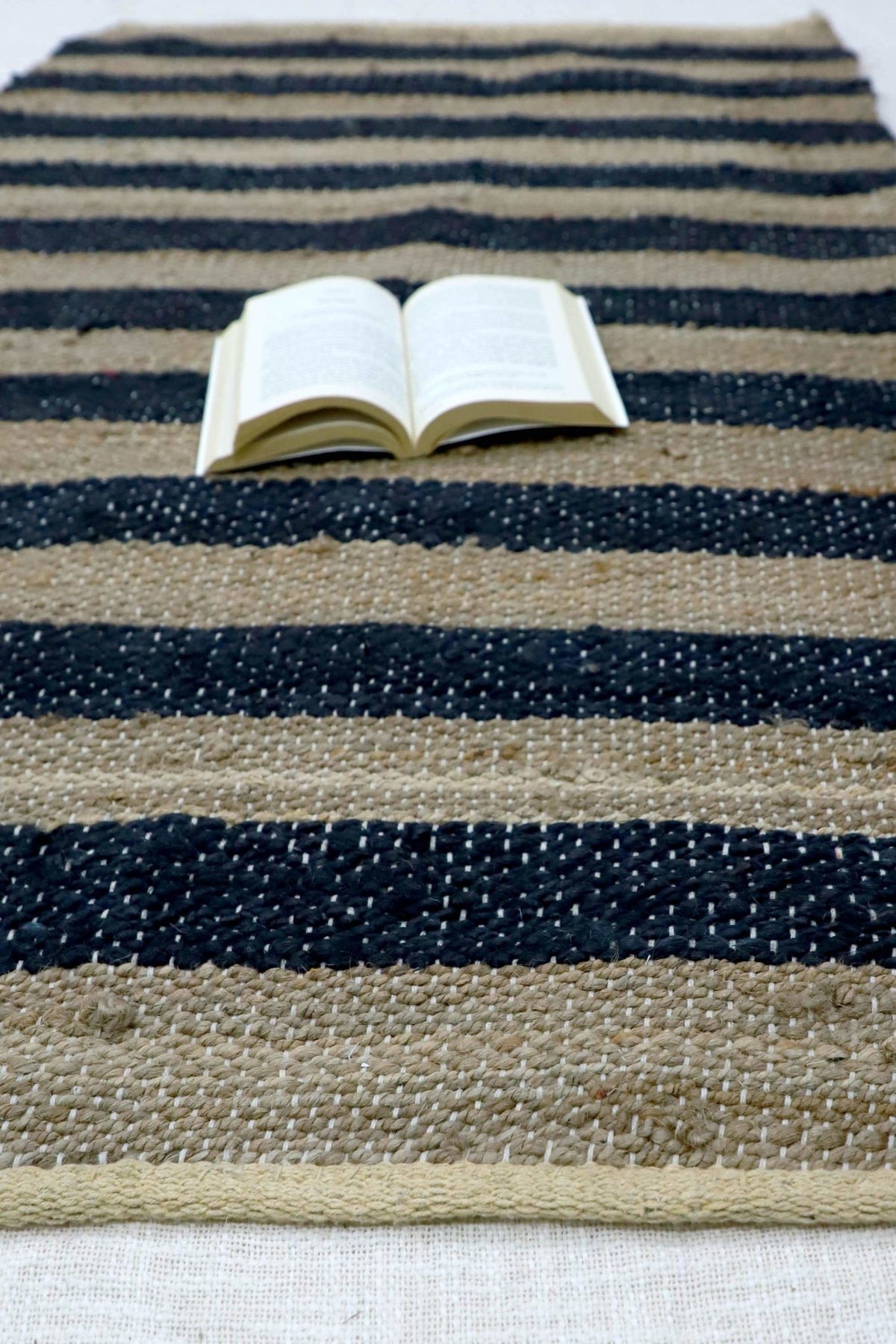 Darky handwoven rug room setting — Art Avenue