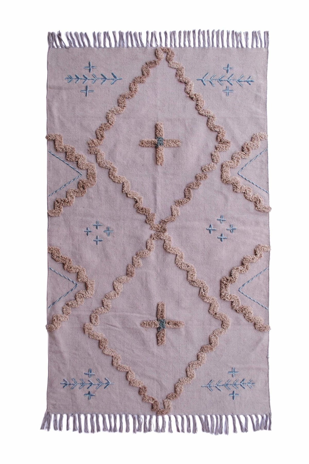 Kent handwoven rug room setting — Art Avenue India