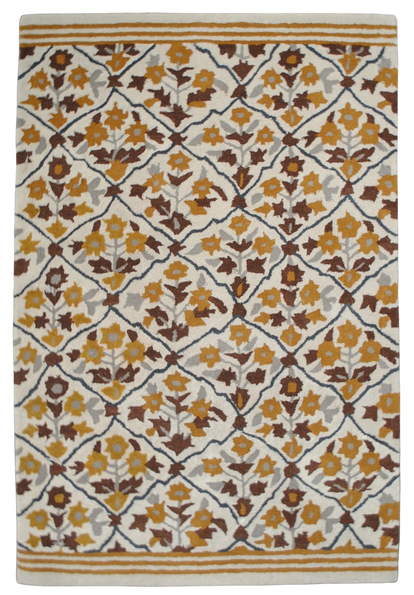 KENZO HANDTUFTED WOOL CARPET - ART AVENUE