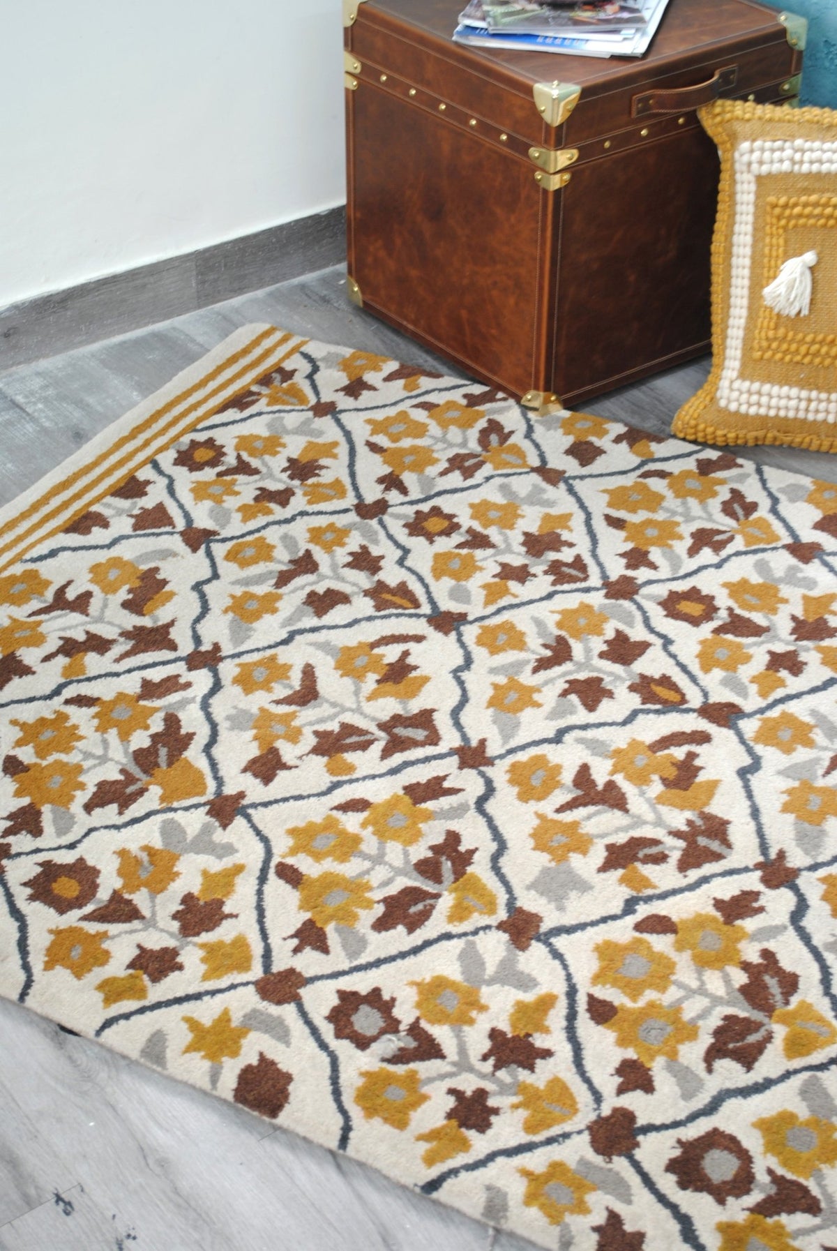 KENZO HANDTUFTED WOOL CARPET - ART AVENUE