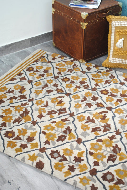 KENZO HANDTUFTED WOOL CARPET - ART AVENUE