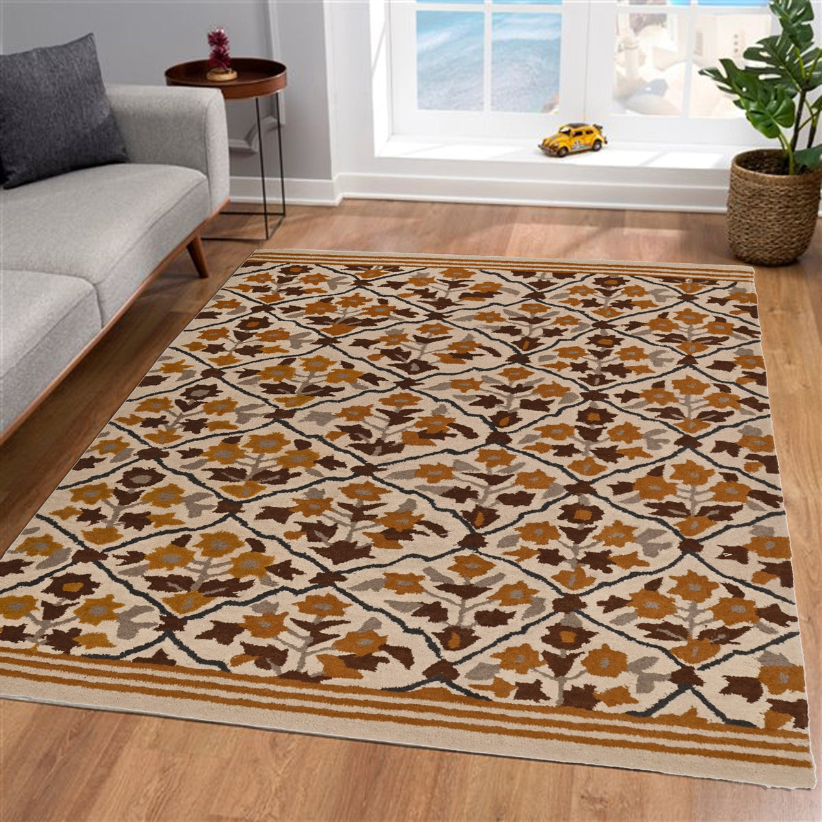 KENZO HANDTUFTED WOOL CARPET - ART AVENUE