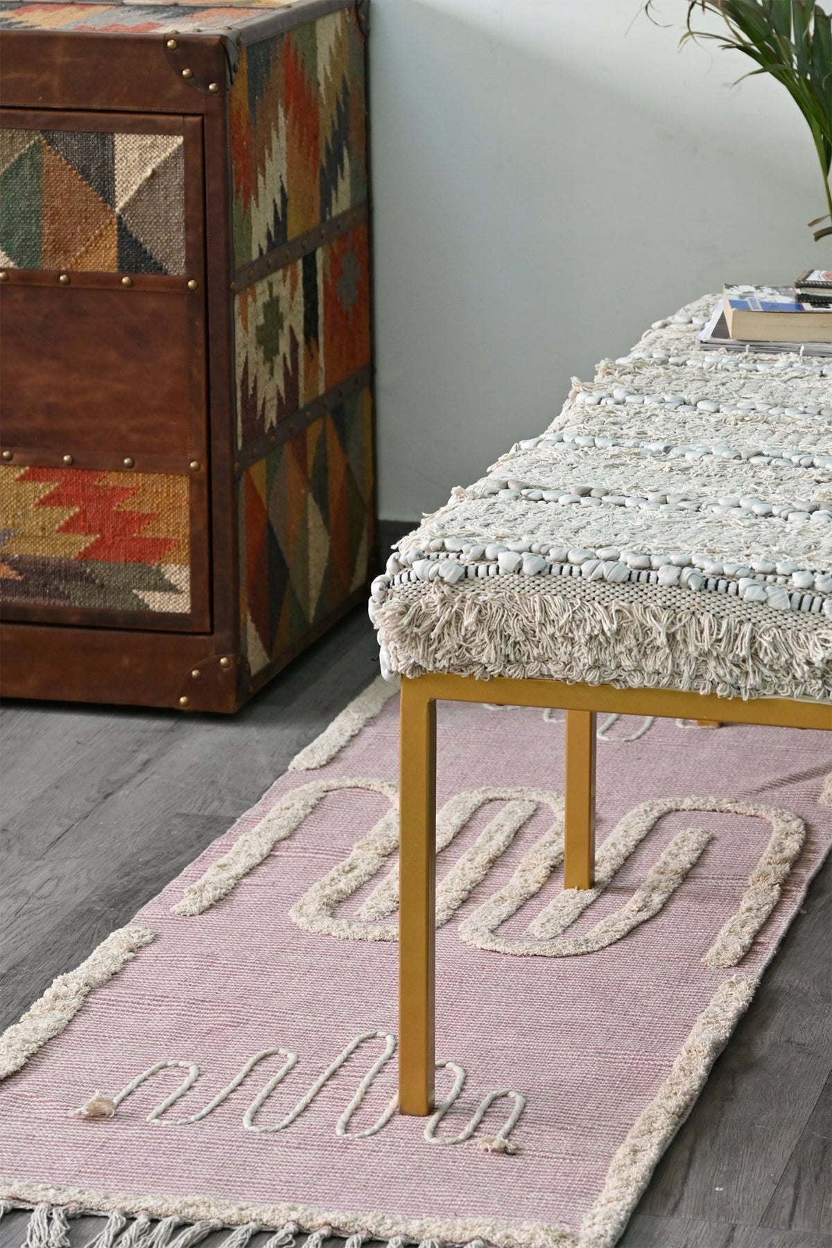 NORMANI - BLOCK PRINTED FLOOR RUNNER - ART AVENUE