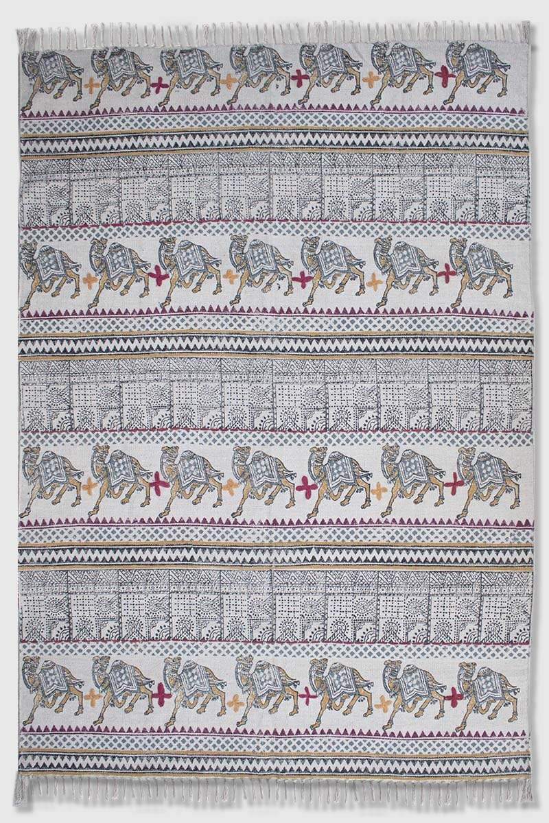 OLD DESSERT - HAND EMBROIDERED RUG - ART AVENUE