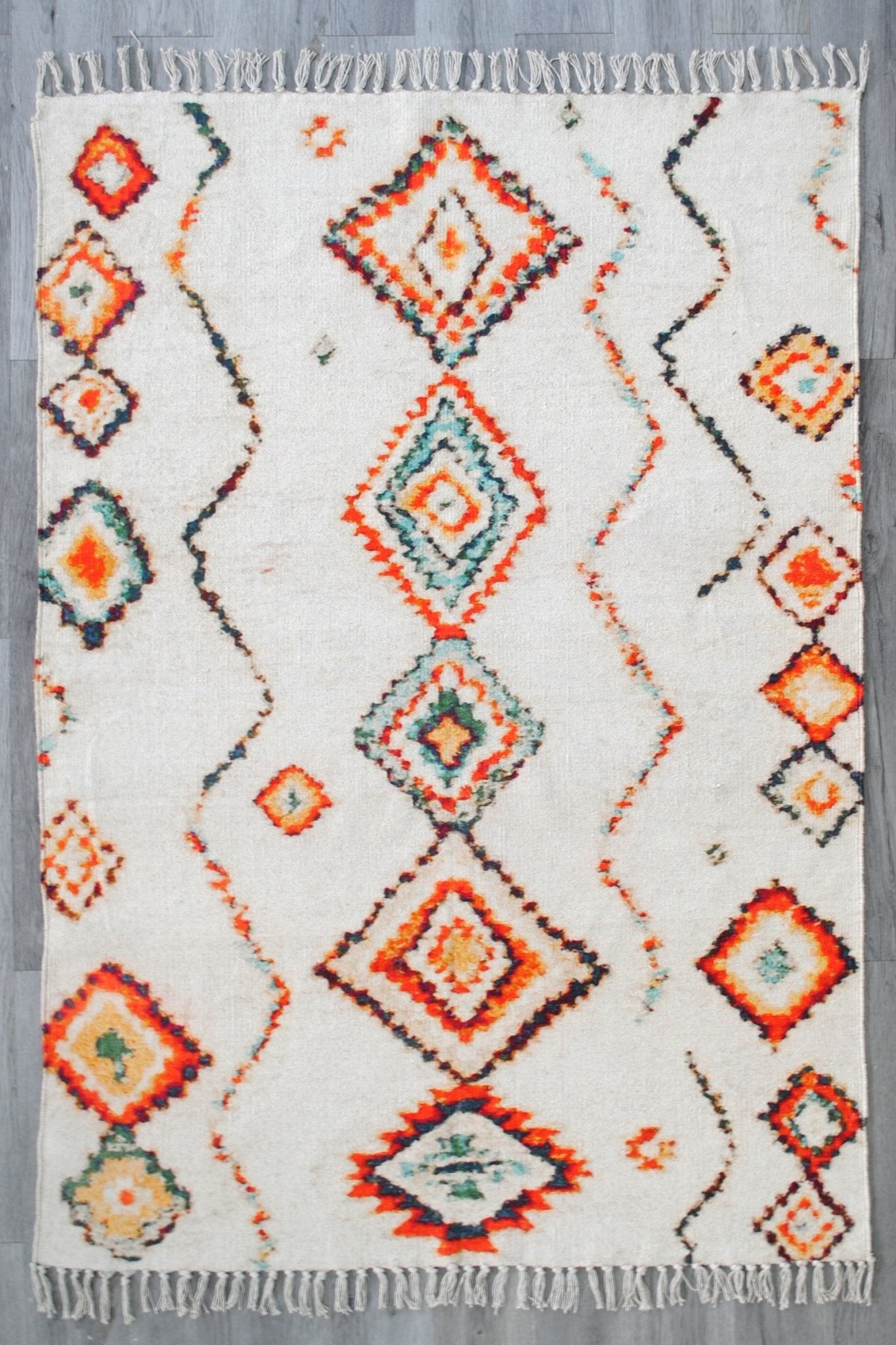 Quercus cotton rug pattern — Art Avenue Jaipur