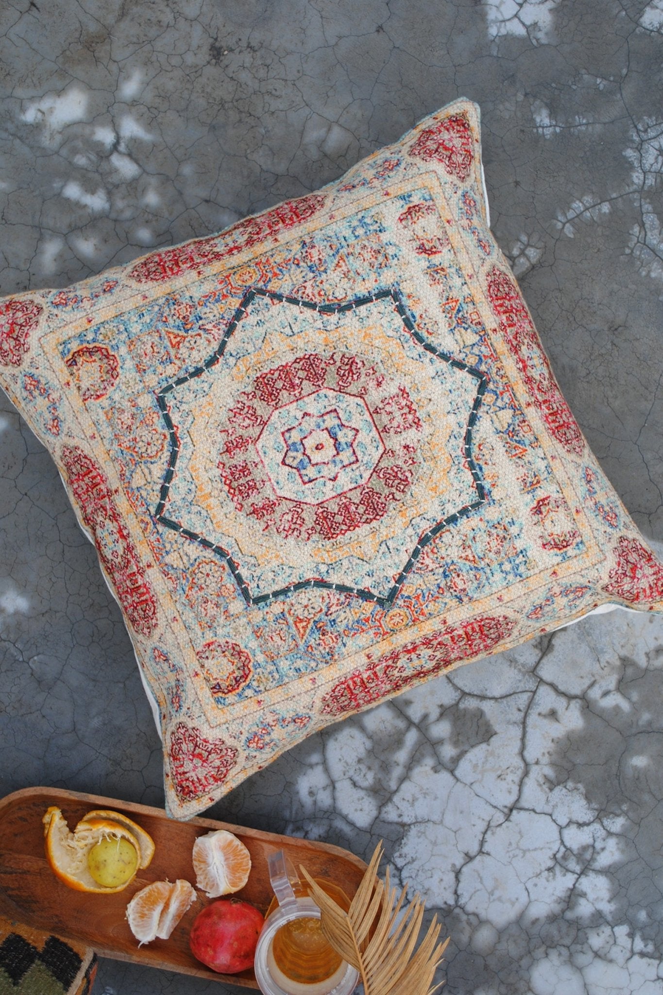 REGIME - SQUARE CUSHION COVER - ART AVENUE