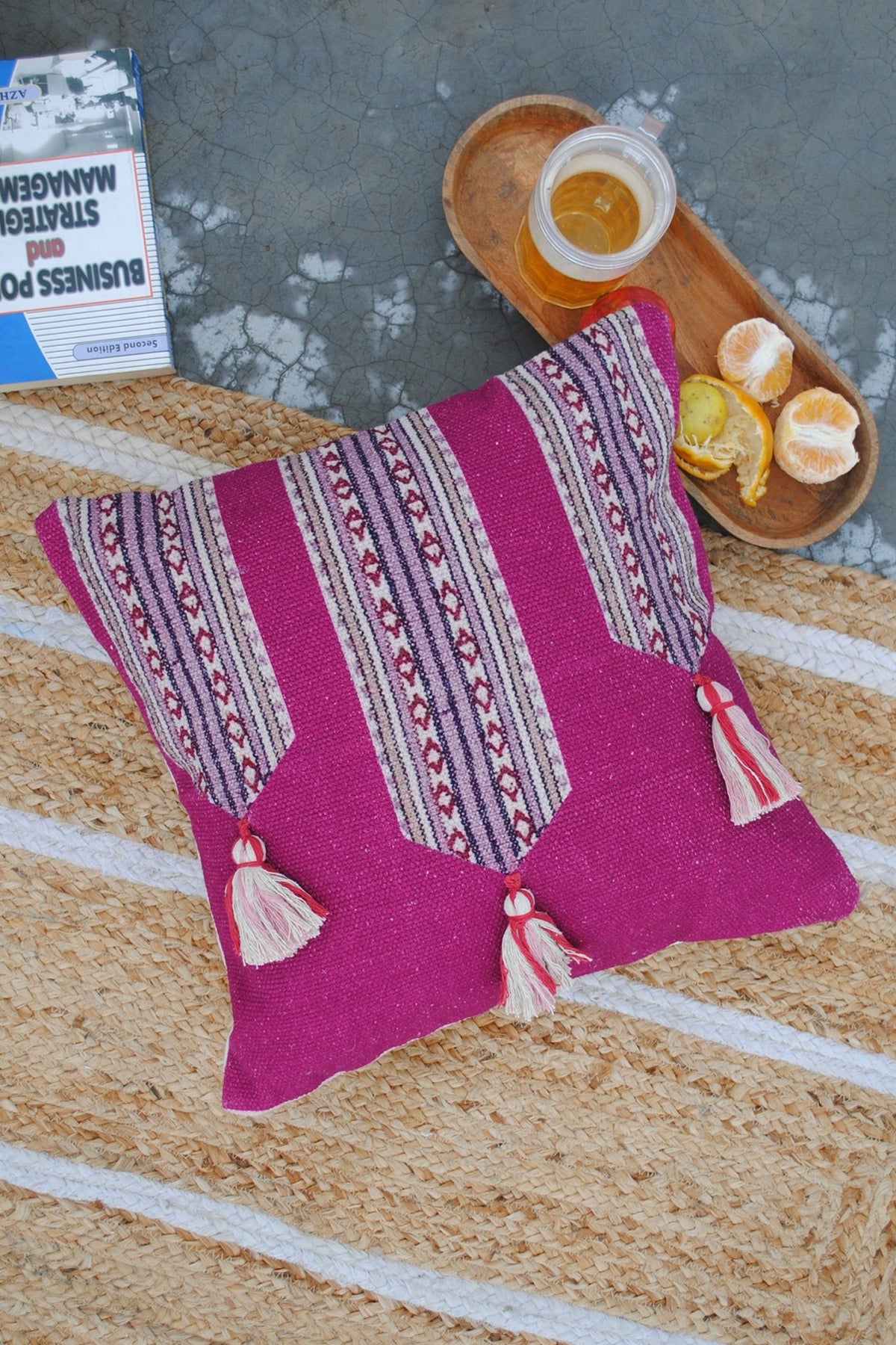 RUSE - SQUARE CUSHION COVER - ART AVENUE