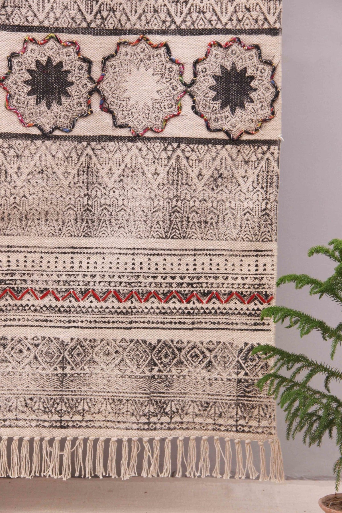SAFETY - BLOCK PRINTED RUG - ART AVENUE
