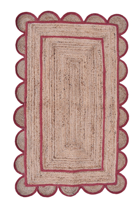 Saoirse braided jute rug — Art Avenue