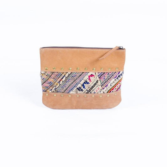 Scotia embroidered pouch — Art Avenue