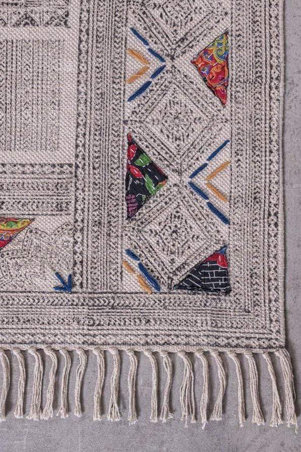 SEEMLY RECTANGULAR RUGS BLACK - ART AVENUE