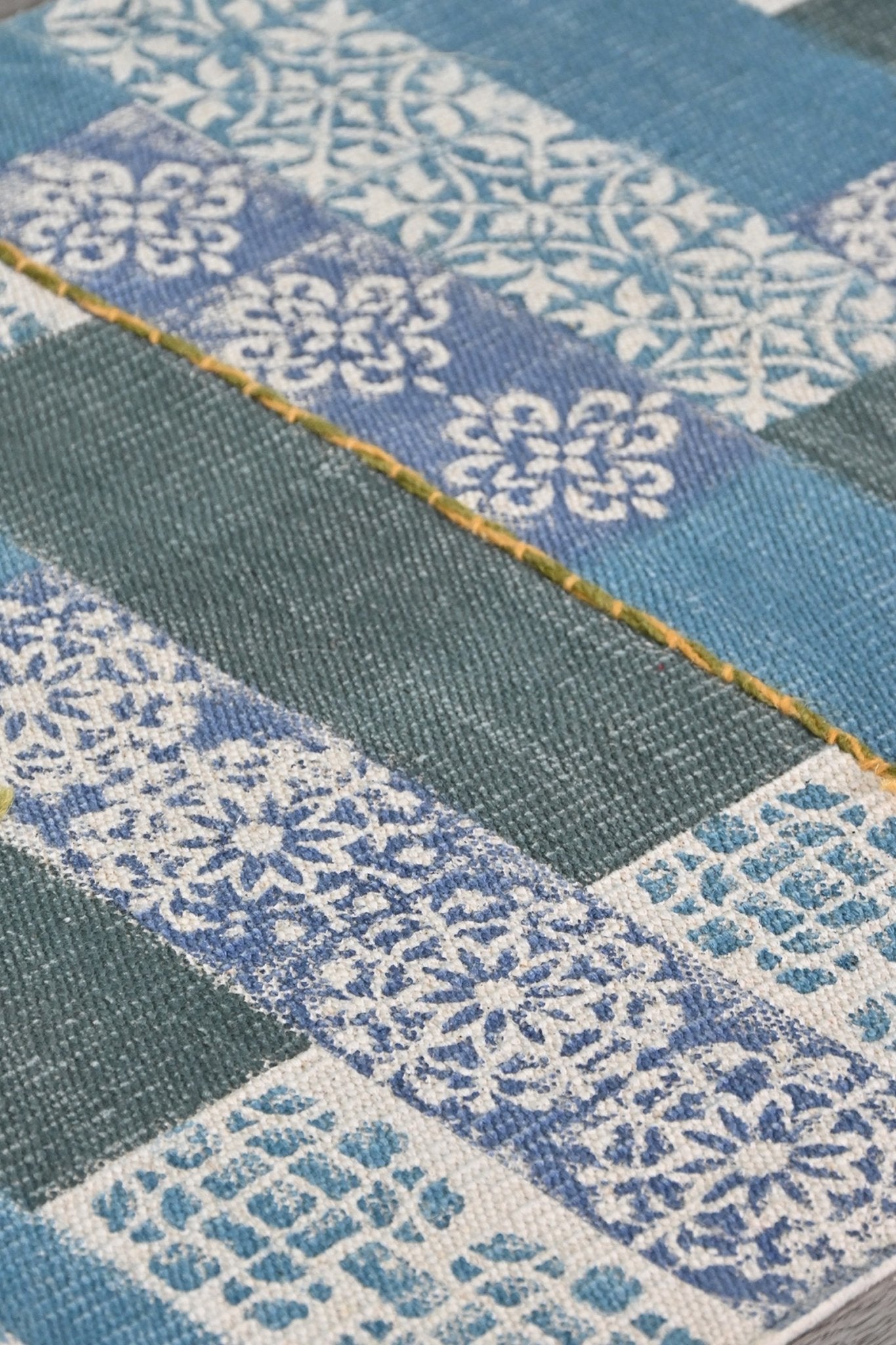 SHIRLEY - BLOCK PRINTED FLOOR RUNNER - ART AVENUE